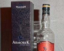 ARMORIK_B02 ARMORIK Sherry Cask 46% Single Malt Whisky, France / Bretagne, Le whisky breton Armorik, affirme son vieillissement en lançant à son tour un single malt...